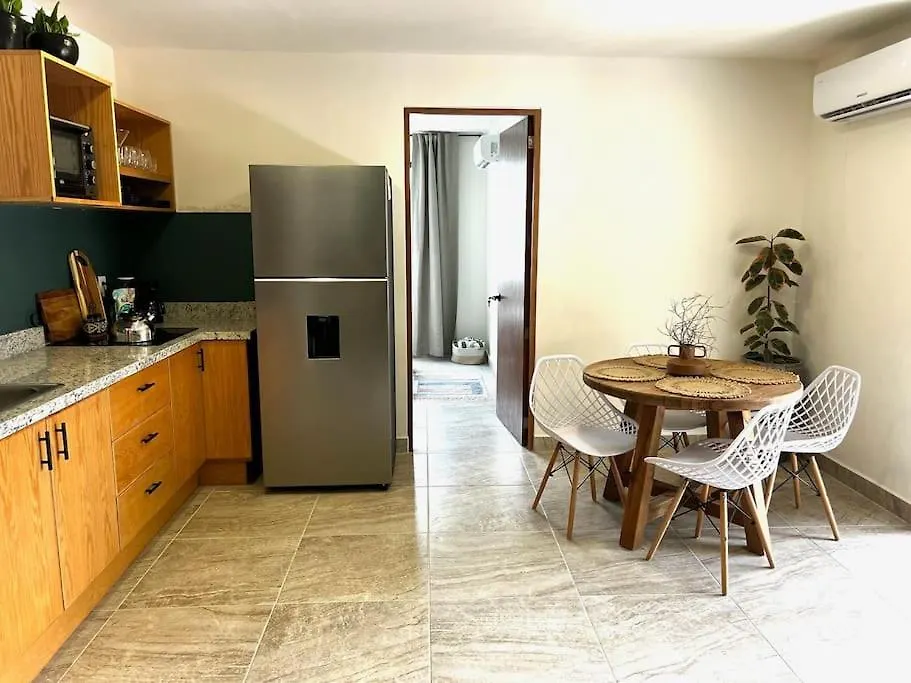Cozy Apartment With Pool In Bacalar Center