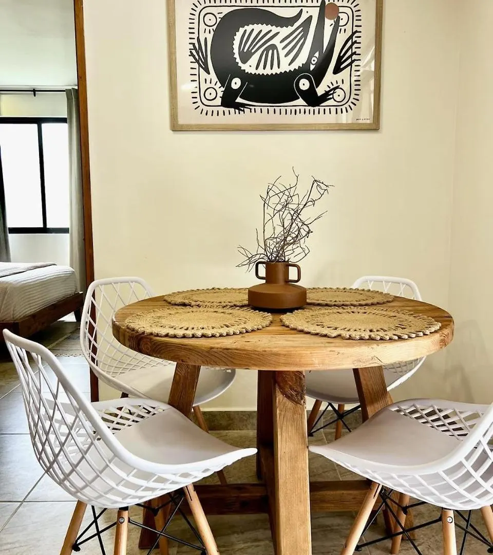 Cozy Apartment With Pool In Bacalar Center